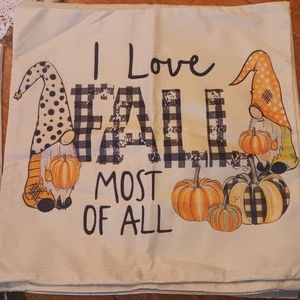 5pc Fall Throw Pillow Covers